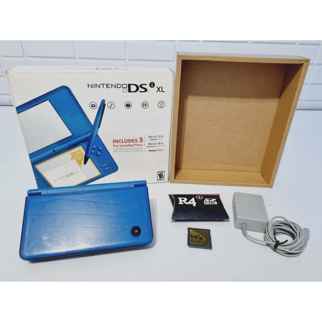 J86- Console Nintendo DSi XL funcionando!