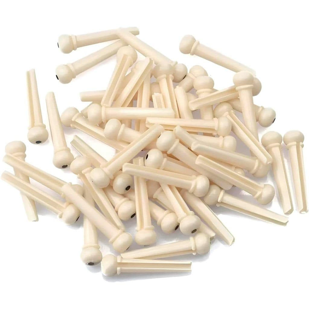 Kit Pino Pinos Para fixação das cordas no cavalete para Violão aço violao Folk