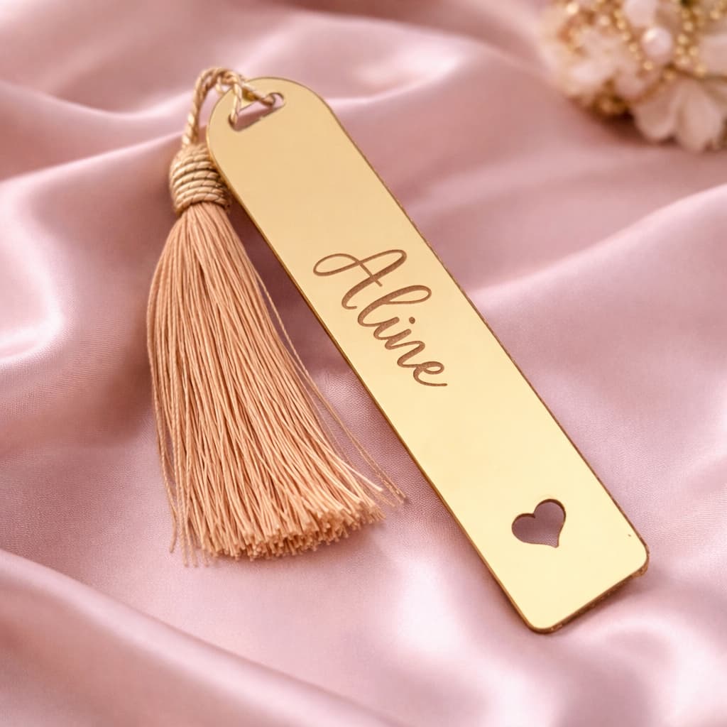 Marcadores de páginas nome PERSONALIZADO / DIA DA MULHER / EVENTOS / LEBRANCINHA em acrílico
