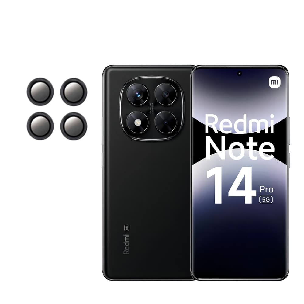Película De Câmera Note 14 Pro 5G Protetor Para Lente Celular Xiaomi Redmi Anti Queda