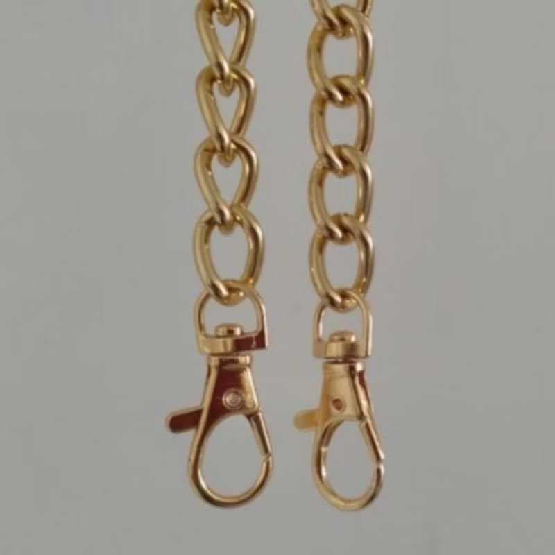 Alça Corrente 1,20 metro p Bolsas completa c mosquete