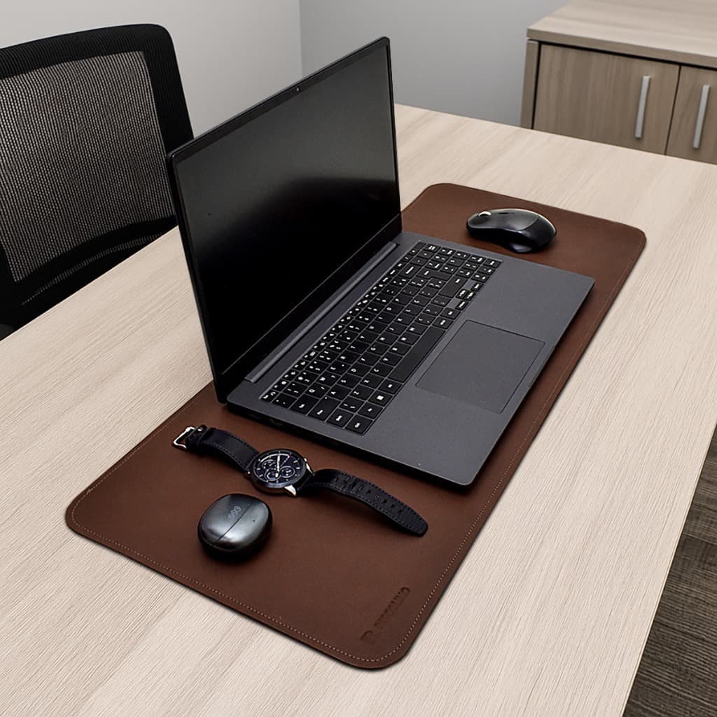 Desk Pad Em Couro Legitimo