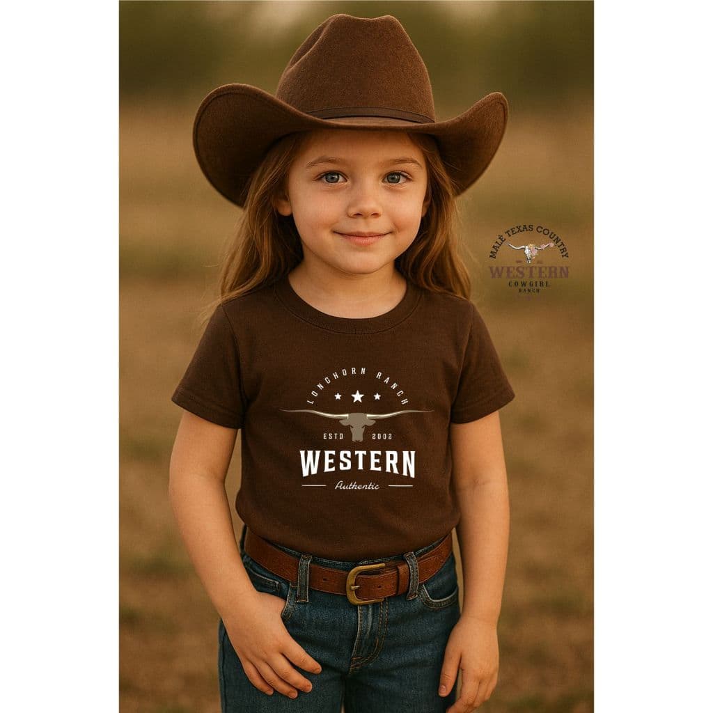 Camiseta Infantil Tshirt feminina blusa camisa t shirt country Western