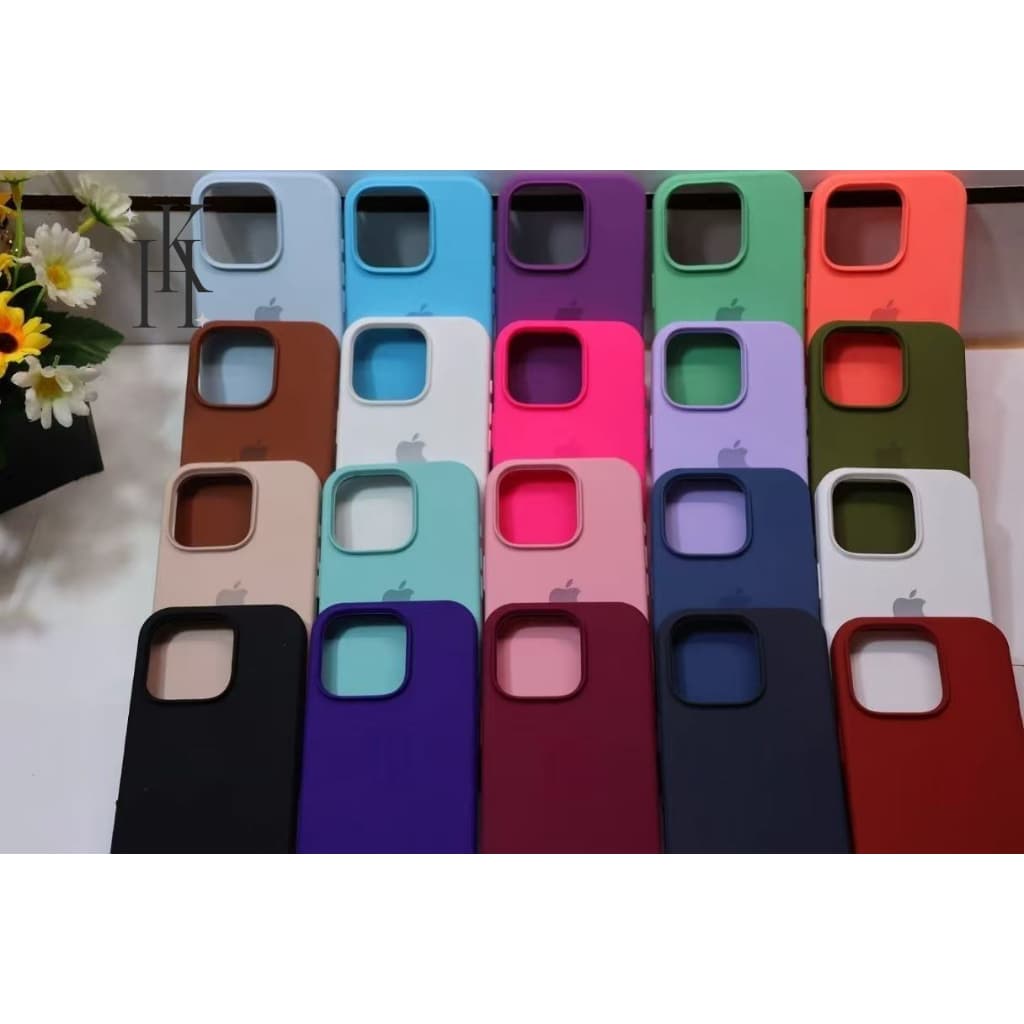 Capinha Case Silicone Aveludada Para iPhone 14/14 Pro/14 Pro Max Premium