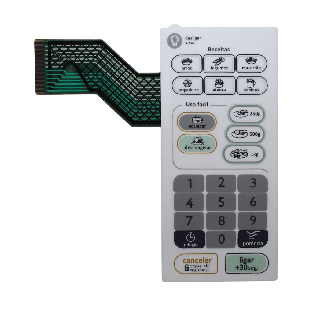 Membrana Teclado Microondas Consul CMS26