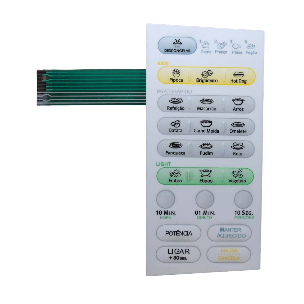 Membrana Teclado Microondas Electrolux ME21S