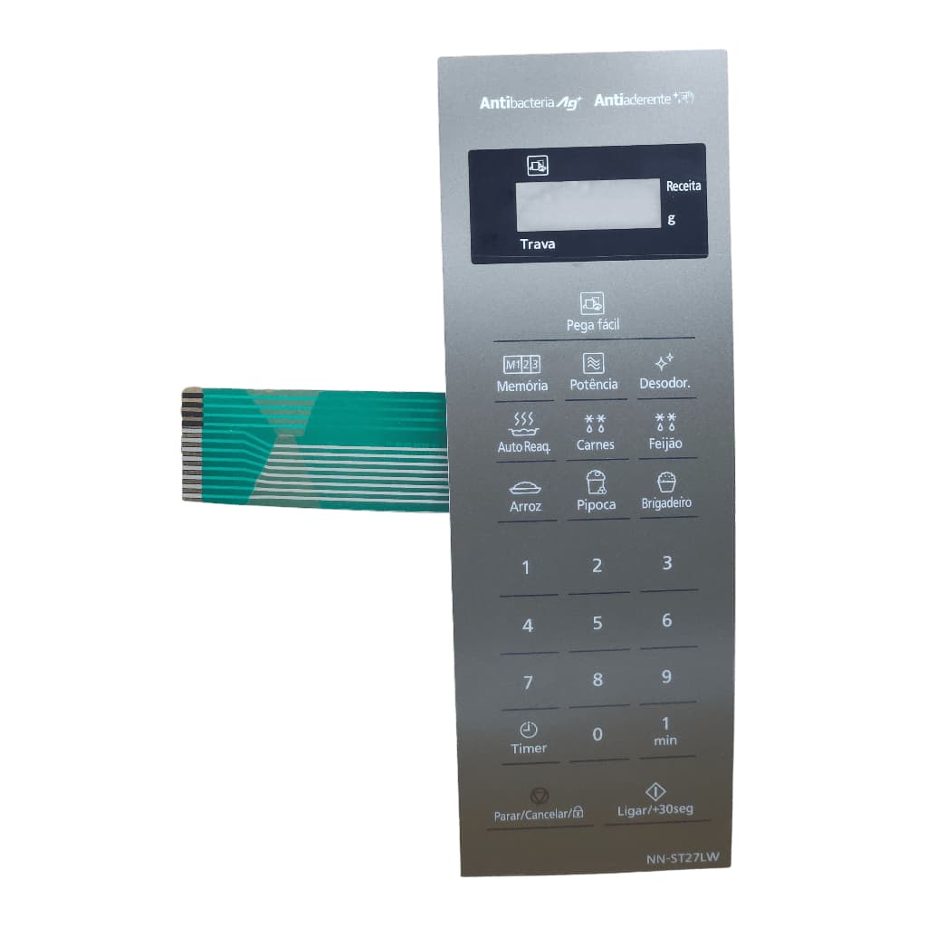 Membrana Teclado Microondas Panasonic NNST27LW