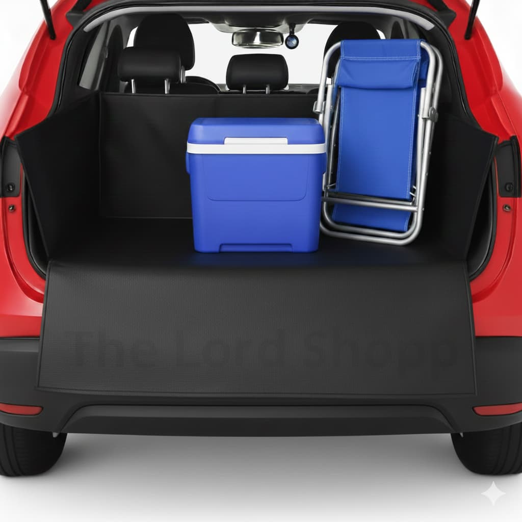 Capa Porta Malas Couro Viagem Pet Bagagem Proteção Impermeável Limpeza Fácil Evita Sujeira Animais