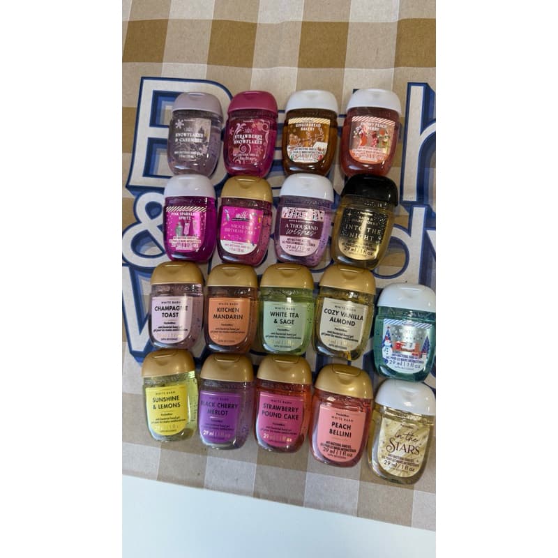 Álcool em Gel para Mãos Bath e Body Works