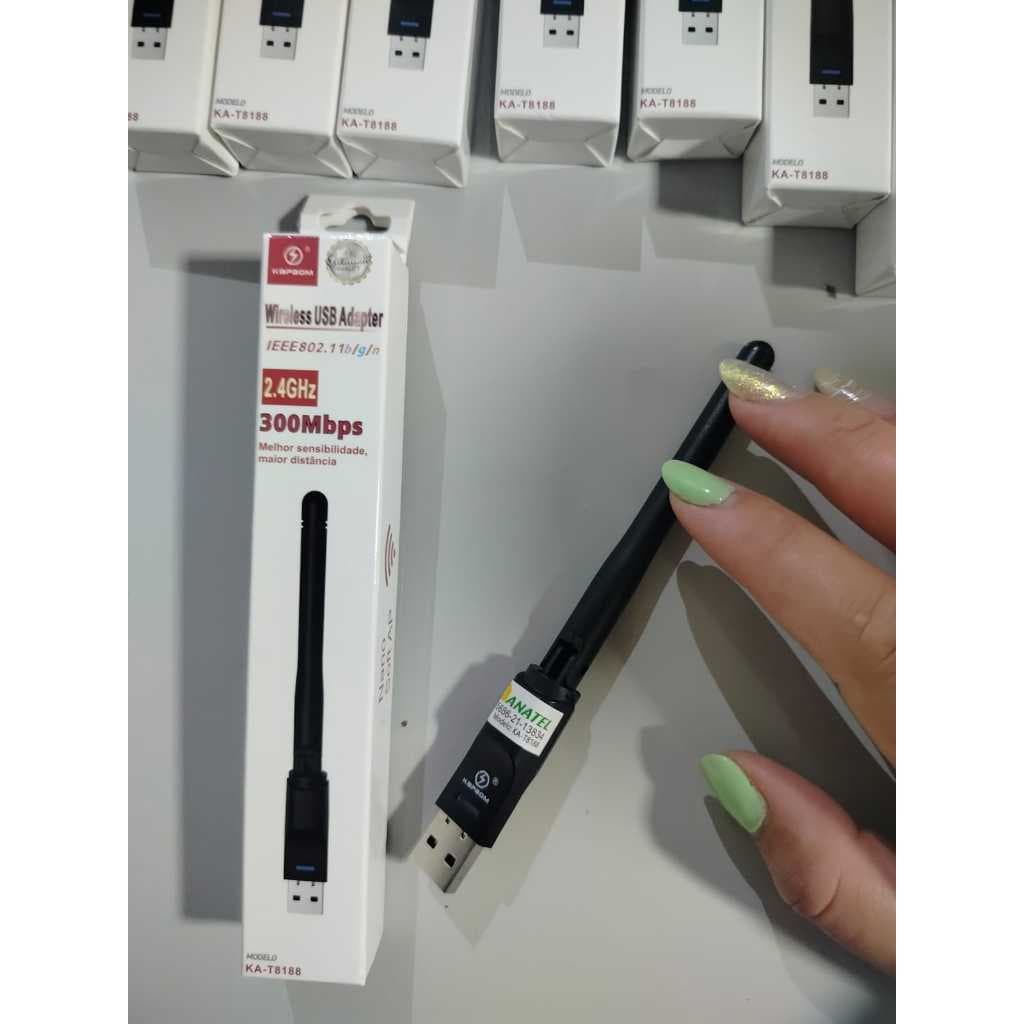 PLACA DE REDE USB WI-FI KA-T8188