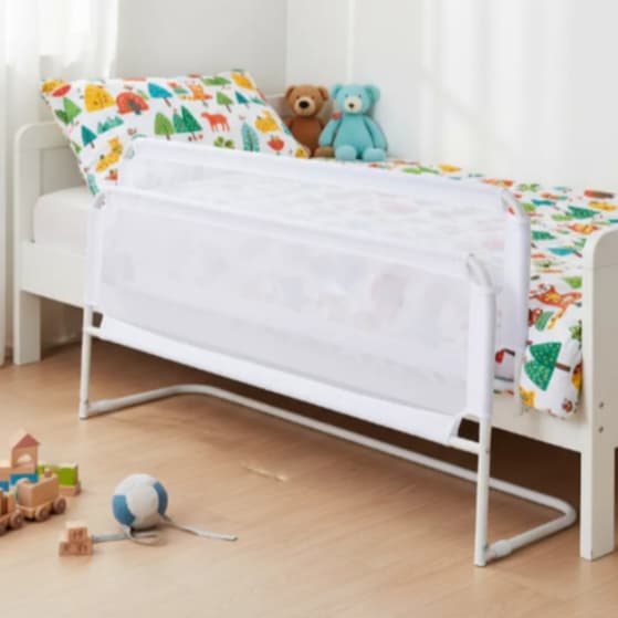 KIT com 2 UNID. Grade De Cama com Tela de Proteção - 3 tamanhos a escolher - Serve para Cama Box Colchão