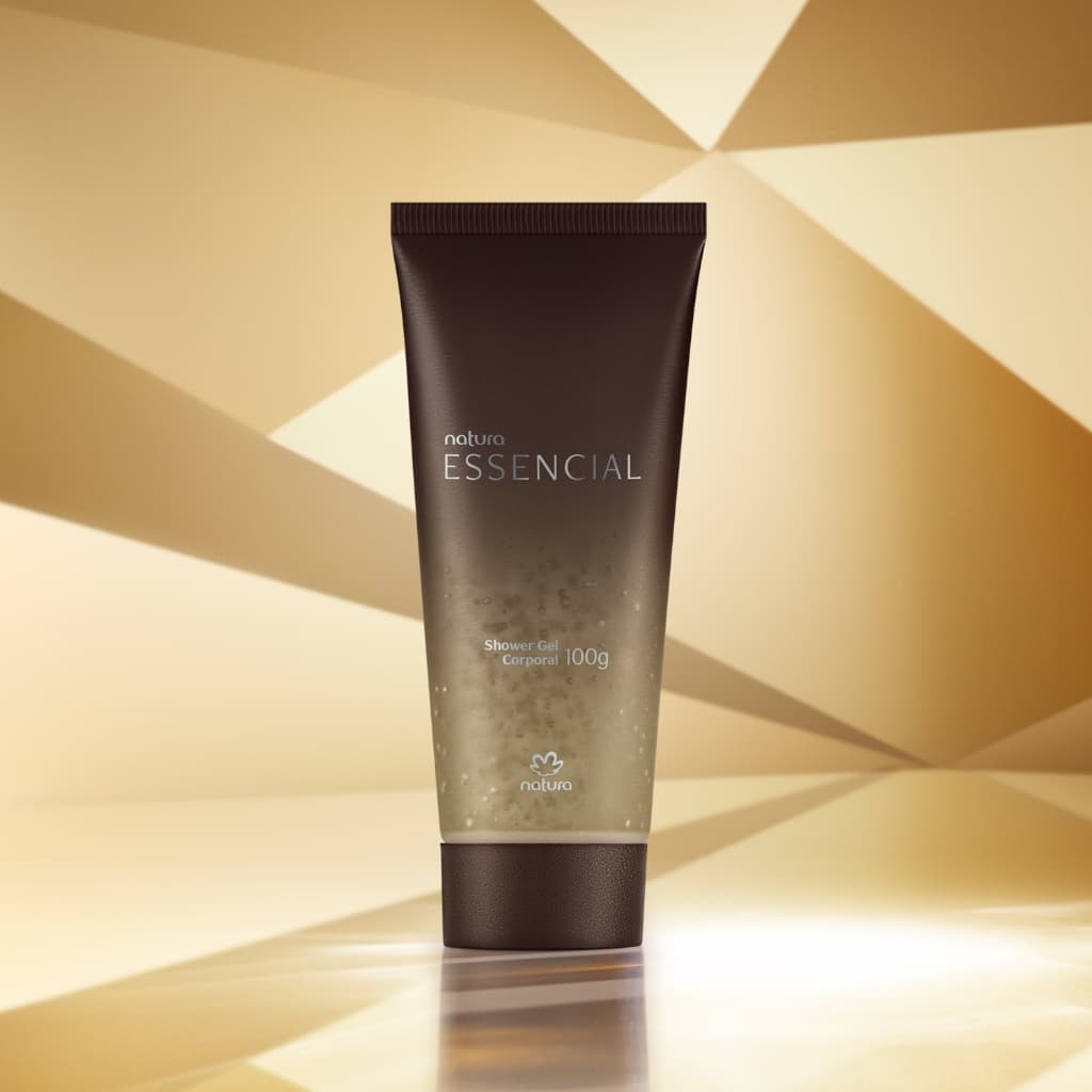 Sabonete Liquido Shower Gel Corporal Natura Essencial Masculino 100g