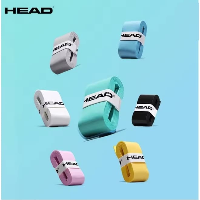 Kit 10 Unit Overgrip Head Raquete Tenis Beach Tennis Padel pickleball Cor Colorido Grip Liso sem furação Envio Imediato