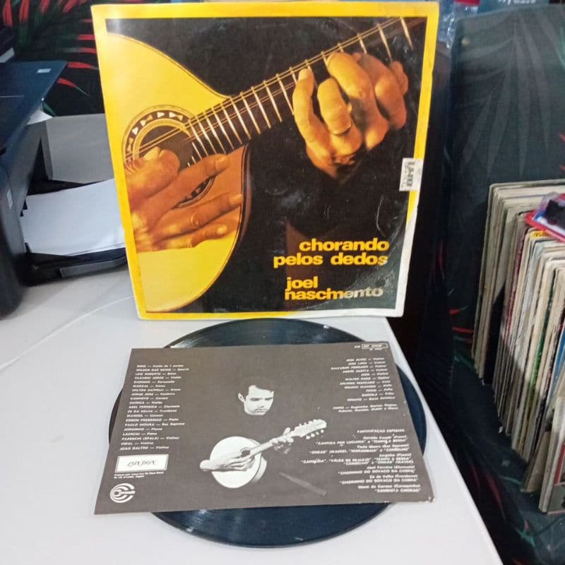 vinil Chorando pelos dedos Joel Nascimento raridade