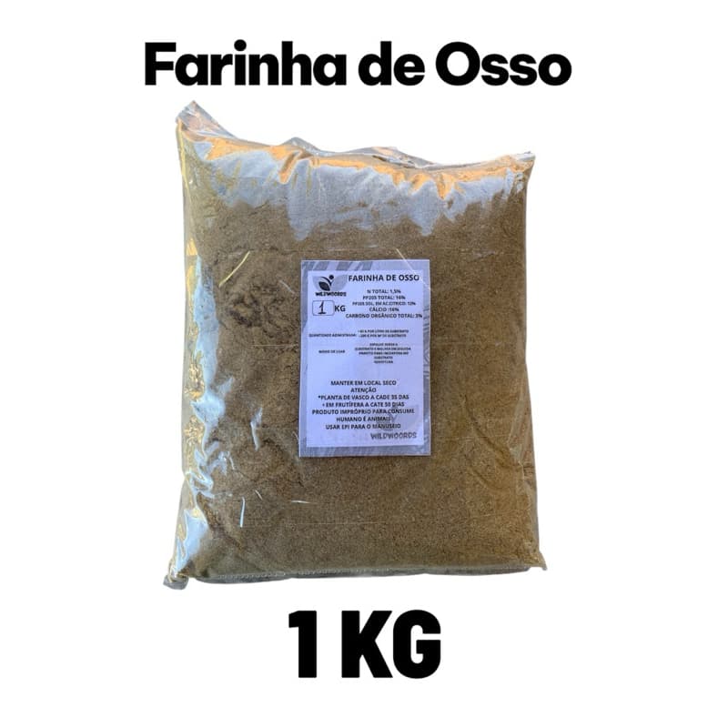 Farinha de osso para plantas