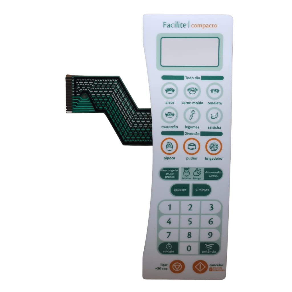 Membrana Teclado Microondas Consul CMS25AB Facilite Compacto