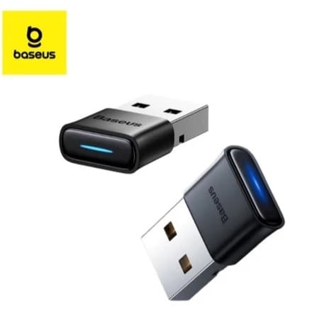 Baseus USB Adaptador Bluetooth BA04 Transmissor Receptor 5.0 Conexão Sem Fio- Baseus BA04