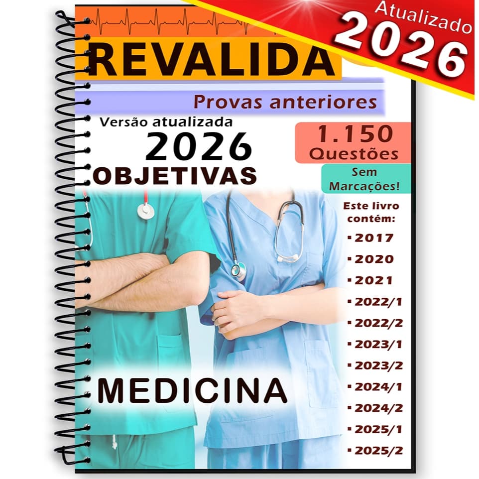 Revalida 2026 provas anteriores questões objetivas medicina