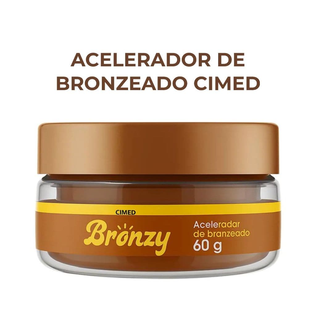 Bronzy Cimed Acelerador de Bronzeado - Hidrata enquanto bronzeia