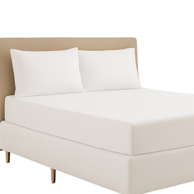 Jogo de Lençol Cama Casal/Solteiro/Queen Box 3 Pçs Liso Com Elástico - 170 FIOS