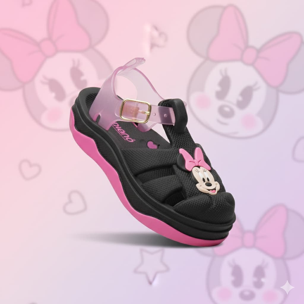 Sandália Baby Menina Desenvolvida Para Primeiros Passos Com Conforto Suave Uso Diario Infantil