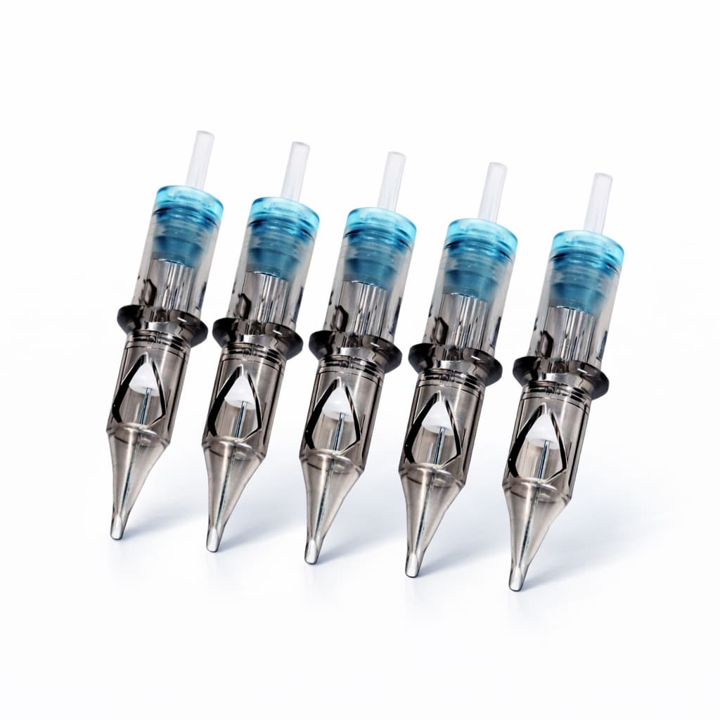 Cartucho com agulha MÁQUINA PEN UNIVERSAL Tatuagem Traço pintura steel filter 5un