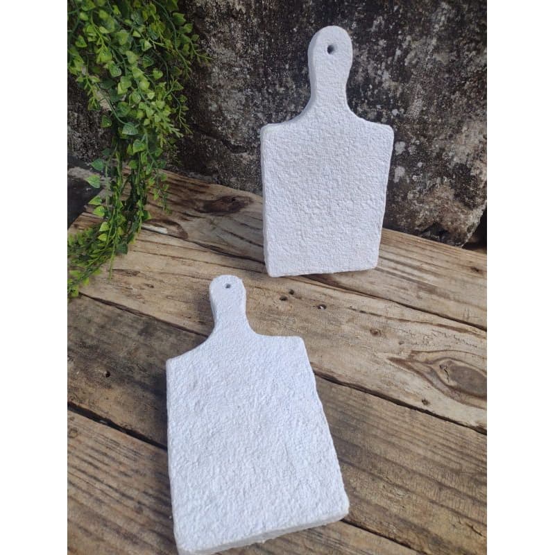 Mini taboa de corte, para pintura diy, de papel reciclado e biodegradável.