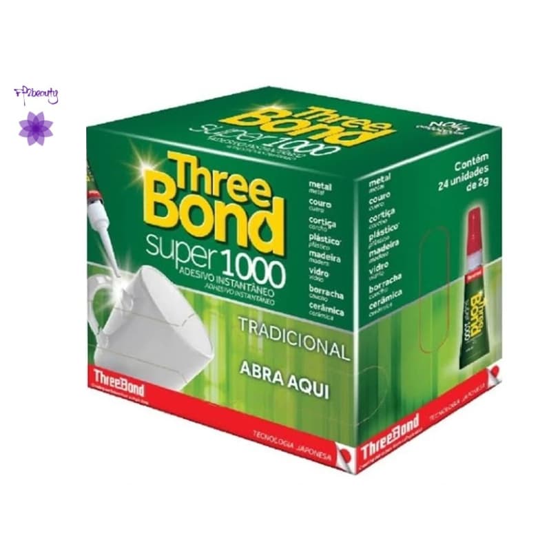 Cola Three Bond Super C/ 24 Unidades de 2g