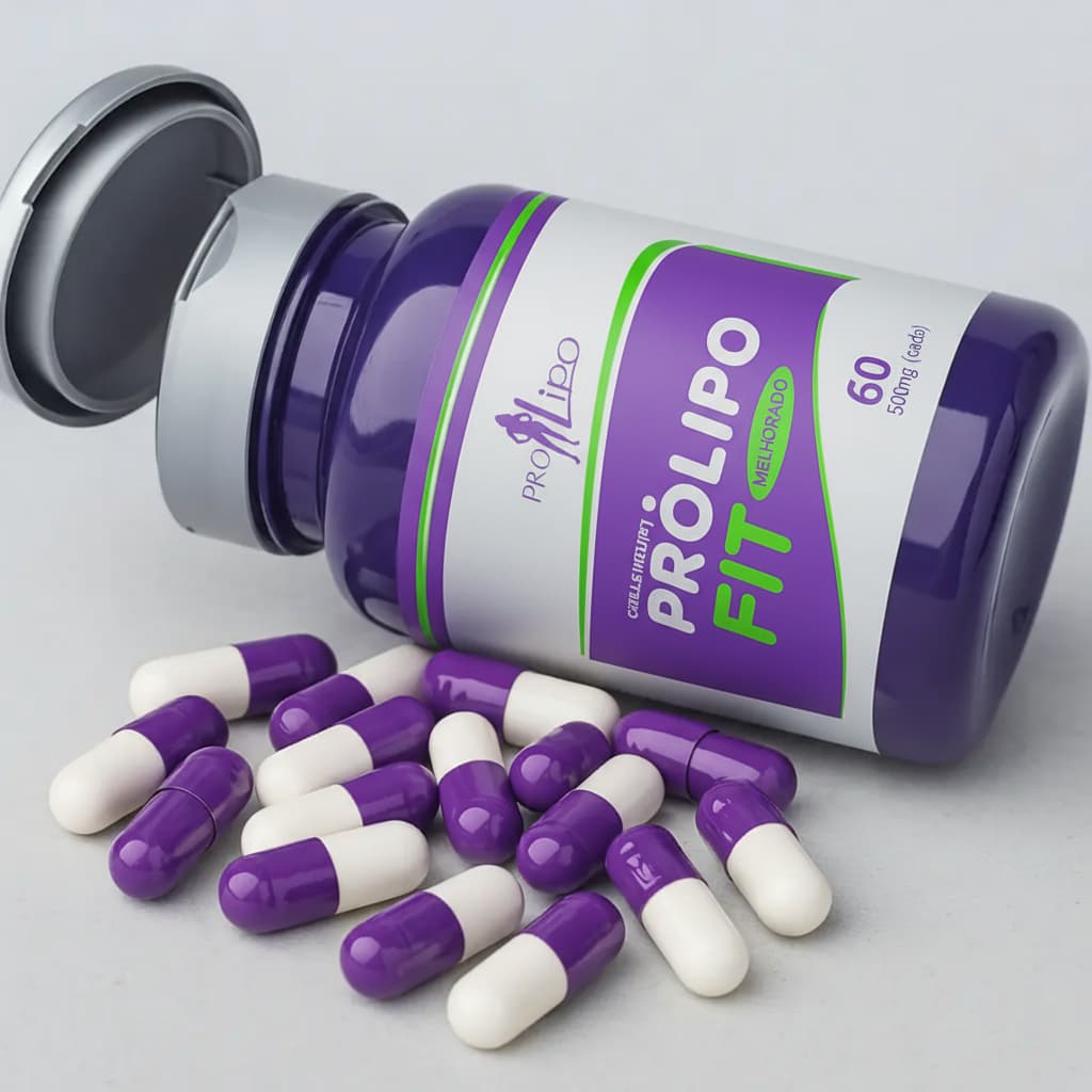 Pro Lipo Fit Melhorado 60 Cápsulas Suplemento Alimentar e Metabolismo