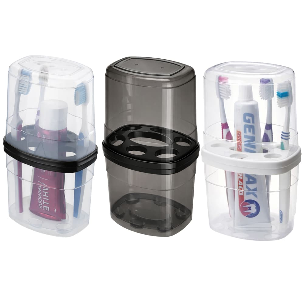 Porta Escovas com Tampa Nitron