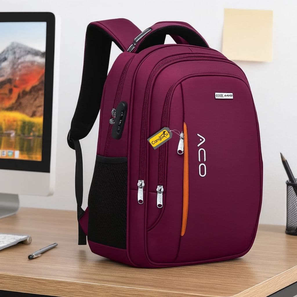 Mochila Feminina Masculina Notebook Reforçada Cadeado Trabalho Escolar Faculdade Dia a Dia Viagem