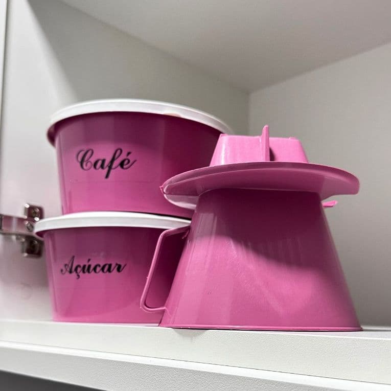 Jogo Café Color Elegância e Praticidade em Cada Gota! 2 Potes de 1,2L + Filtro 103