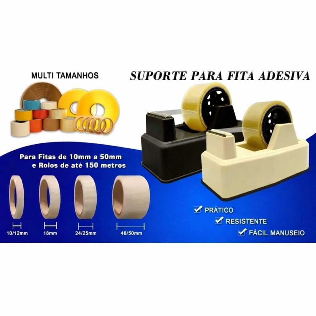 Suporte De Mesa Para Fita Adesiva Larga Papel De Presente