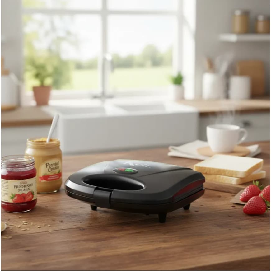 Sanduicheira Grill Quality Koti Preta 750w - 110v ou 220v