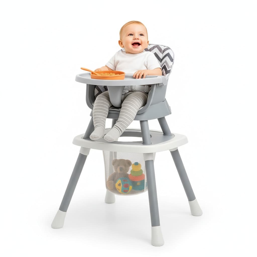 Cadeira Alimentacao 12x1 Bebe, Cadeirao Alto, Baixa E Mesa de Atividades com LEGO RAGALUMA