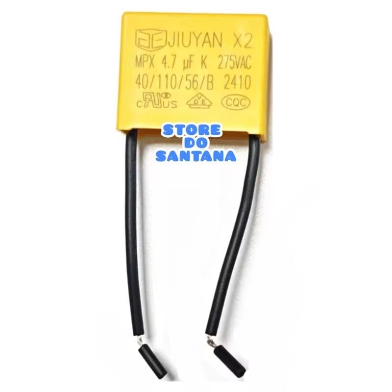 Capacitor X2 2.2uf 3.3uf 4.5uf e 4.7µF para Interruptor Inteligente Wi-Fi Sem fio Neutro