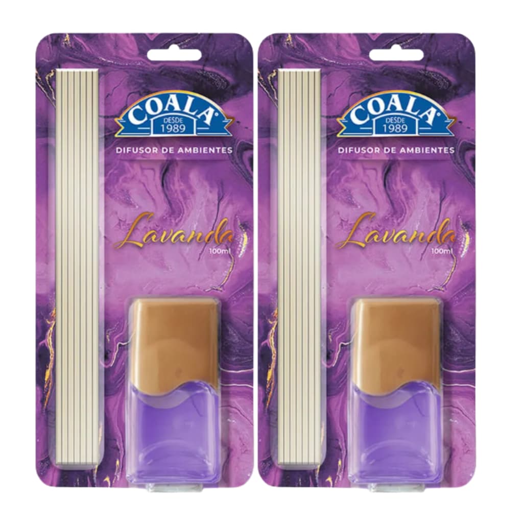 Kit 2x Difusor de Aromas Coala 100ml - Difusor de Varetas Chá Branco Coala