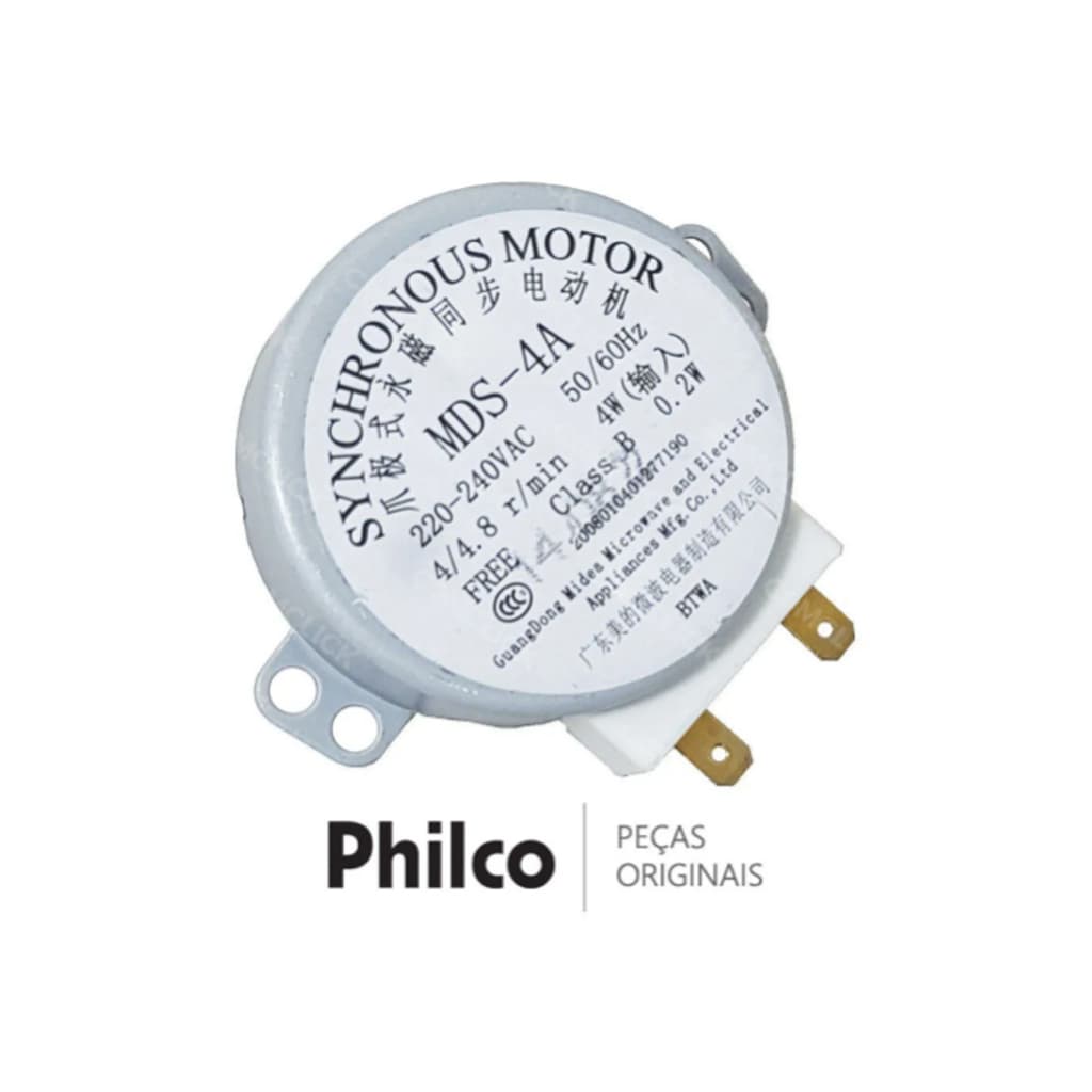 Motor Universal Do Prato Microondas  220v  ORIGINAL (PRODUTO DE REÚSO) PEQUENAS RASURAS