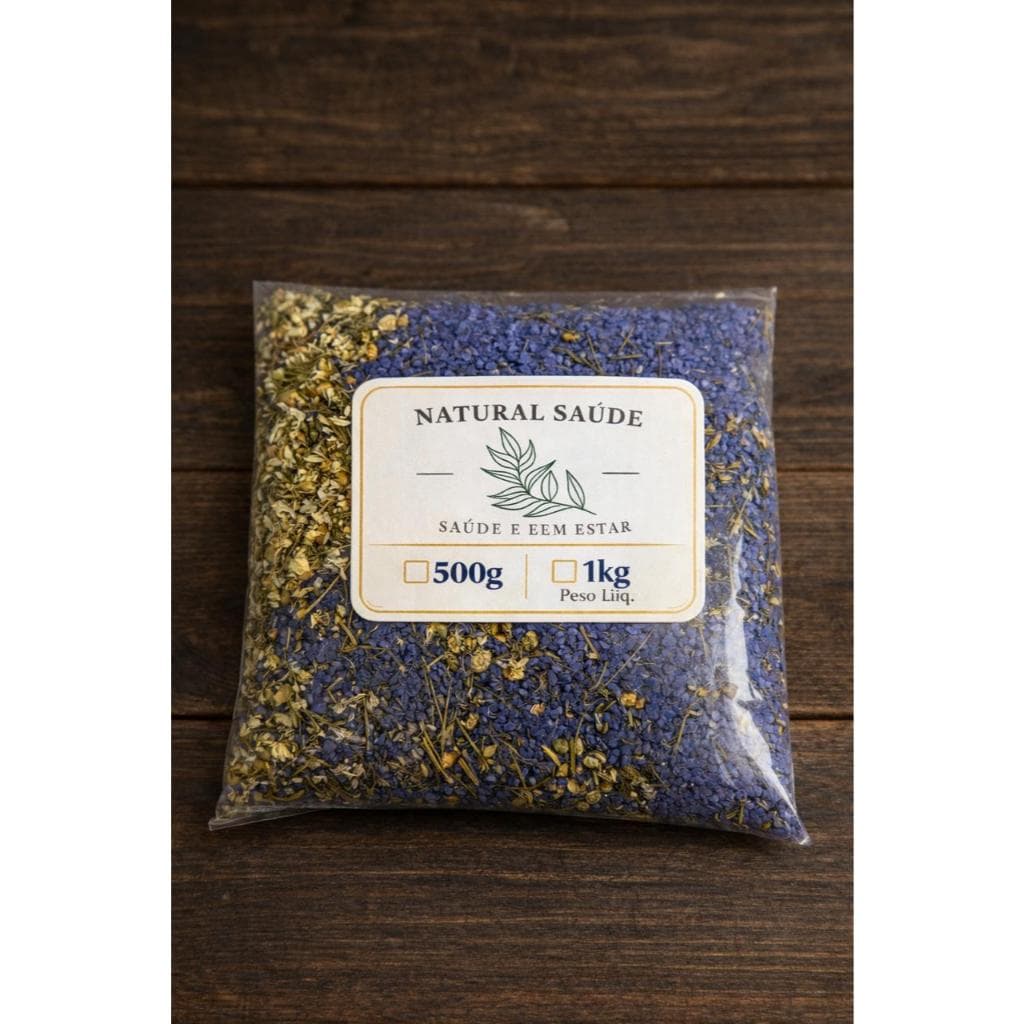 Escalda Pés 1kg Lavanda C/ Camomila + Ervas Lembrancinhas Relaxante