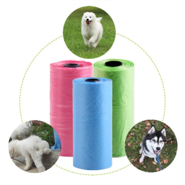 300 Pcs Refil Cata Coco Sacolas Saquinhos Biodegradável Prático Para Pet