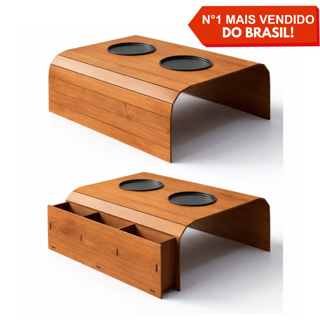 Esteiras Suporte Porta Copos Braço Sofá Apoio Cerveja Controle Bandeja Porta copo Decoração casa Porta Treco