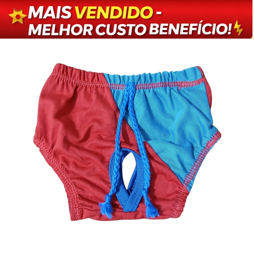 Cueca de malha ,confortável Higiênica Para Cachorro Roupa Pet
