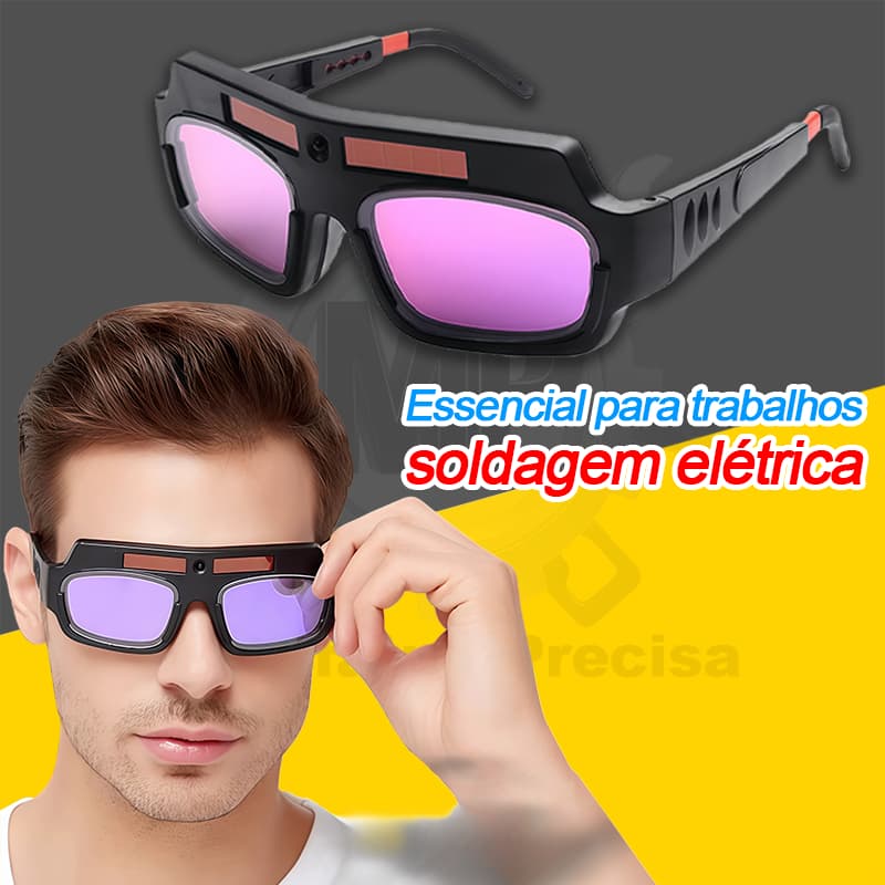 Óculos De Solda Máscara De Solda C Escurecimento Automático