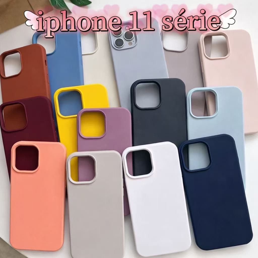 Capinha para iPhone 11 / 11pro /11 promax Case Capa Silicone Aveludada Premium