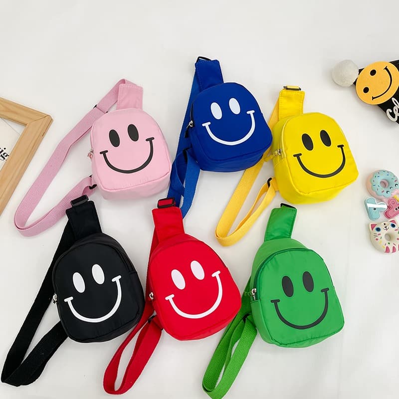 Bolsa Infantil De Sorridente Para Crianças Livre Na Moda