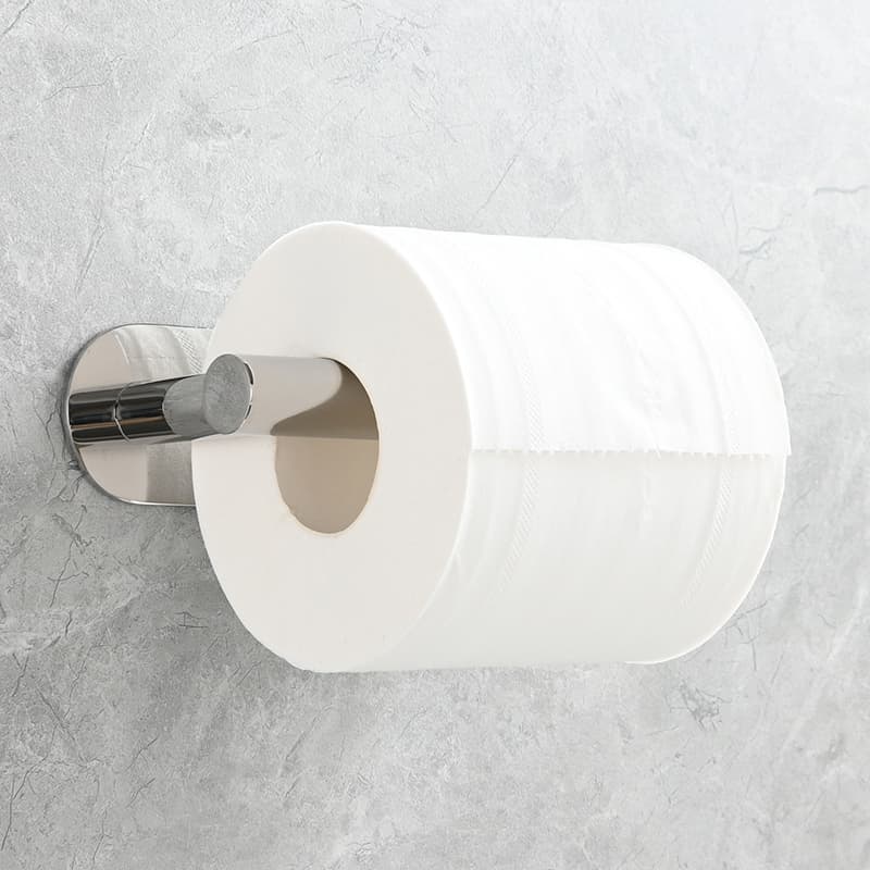 Suporte de Papel Higiênico para Cozinha - Sem Furo, Fixação em Armário