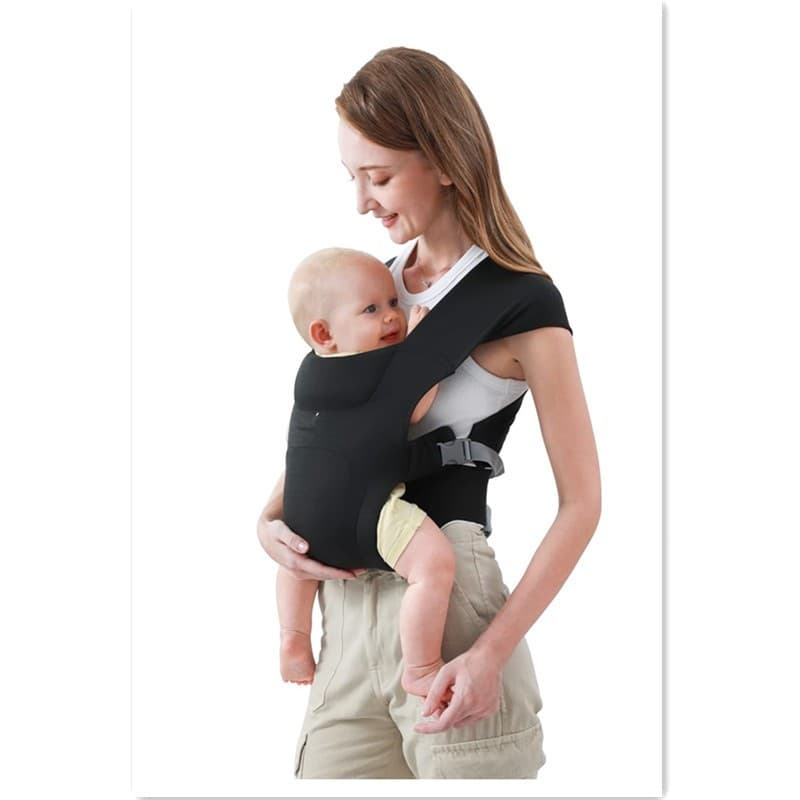 Sling Ergonômico Recém-Nascido Mochila Cruzada Apoio Cabeça Quadril M Ajuste Rápido Conforto Pais Bebê