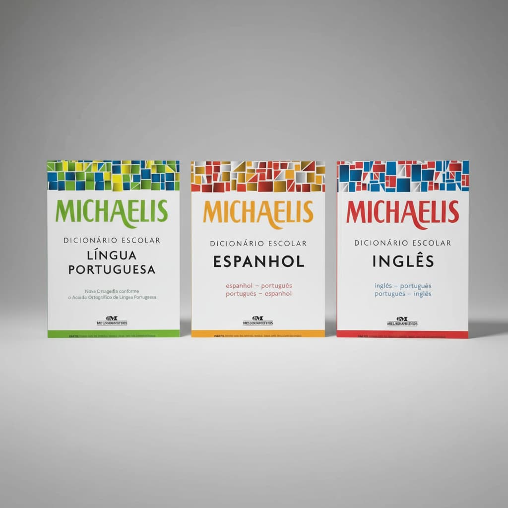 Dicionário Português, Inglês ou Espanhol Michaelis - Melhoramentos Unidade