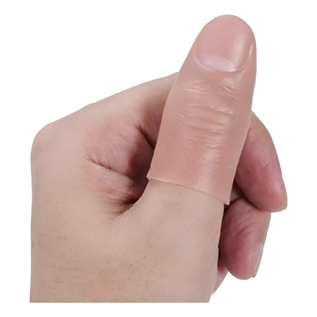 Dedo Falso 1 Bolinha Espuma Mágica Realista Truque Mágico