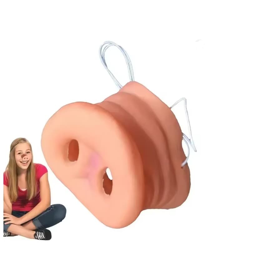 Nariz Focinho Porco Fantasia Brincadeira Diversão Festa